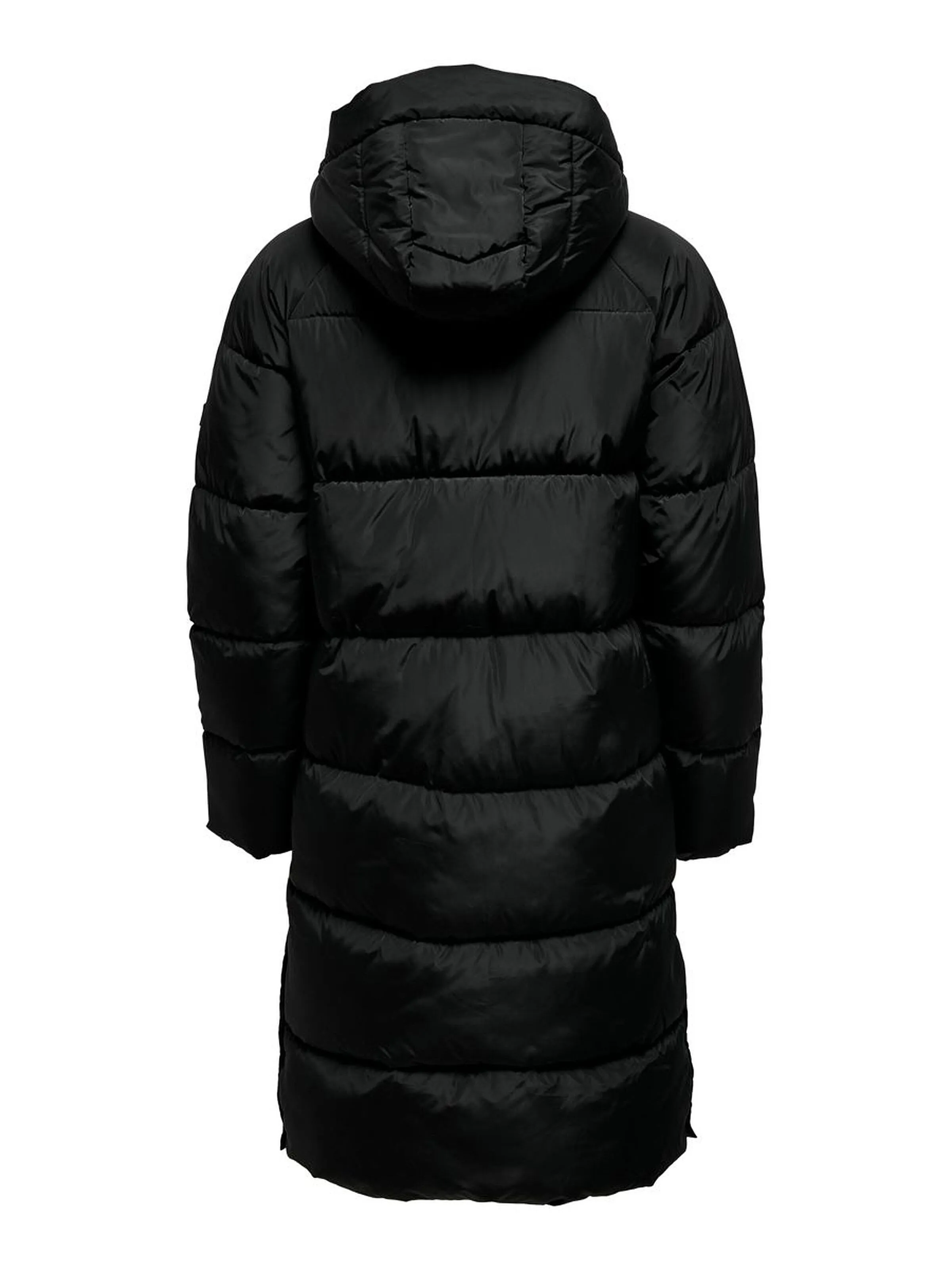 abrigo ONLY Amanda Long Puffer - Black - women´s