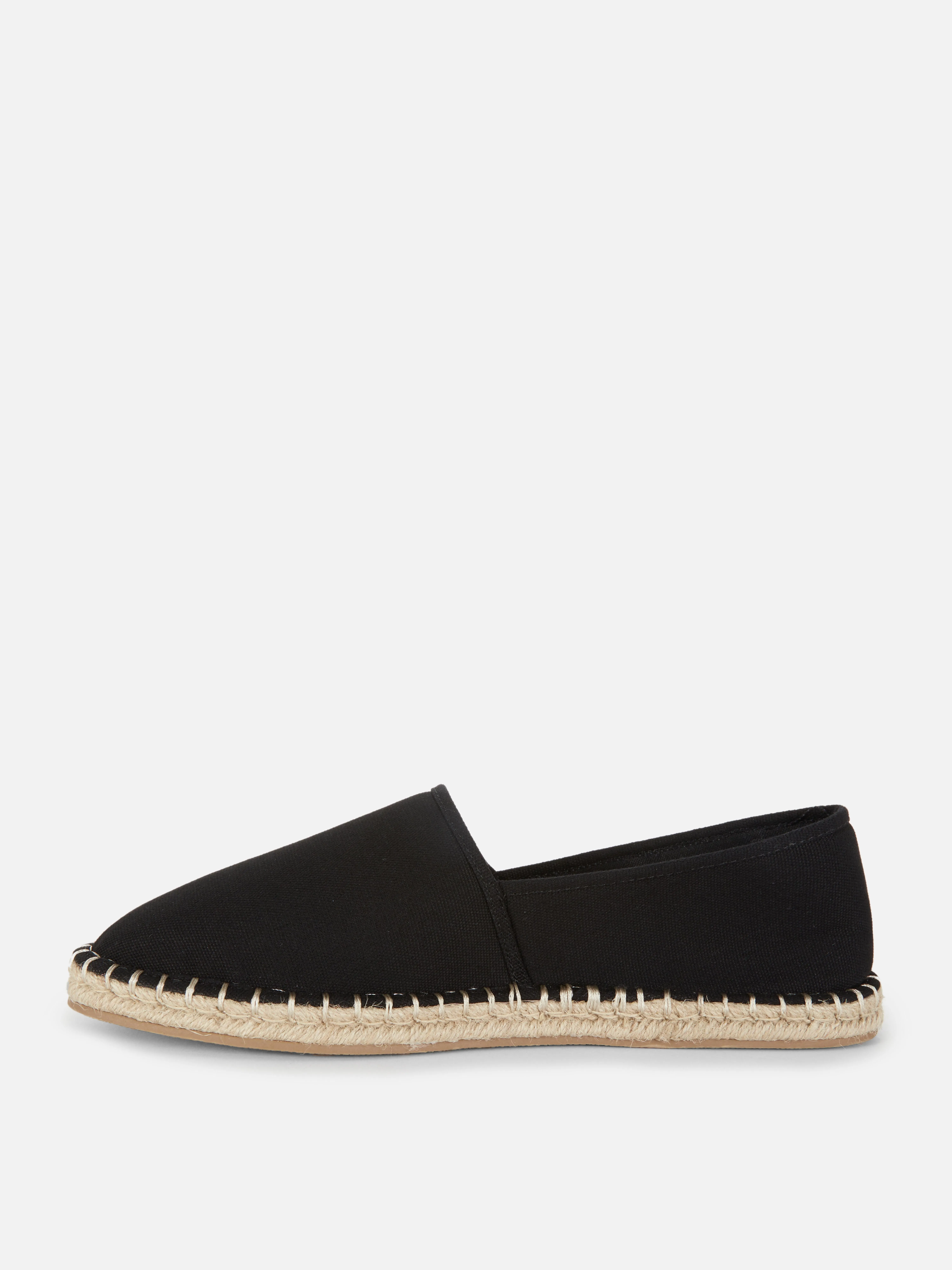 Alpargatas de lona sin cordones