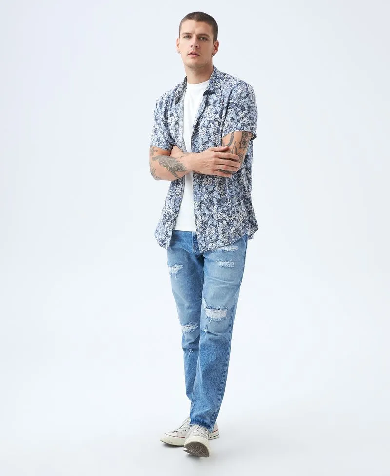 Camisa con camuflado para hombre