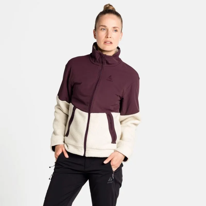 Chaleco polar de mujer Odlo Halden Cosy (cata de vinos - leche de almendras)