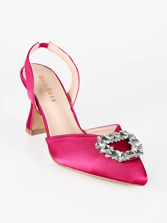 Dame Rose Escote joya abierto
