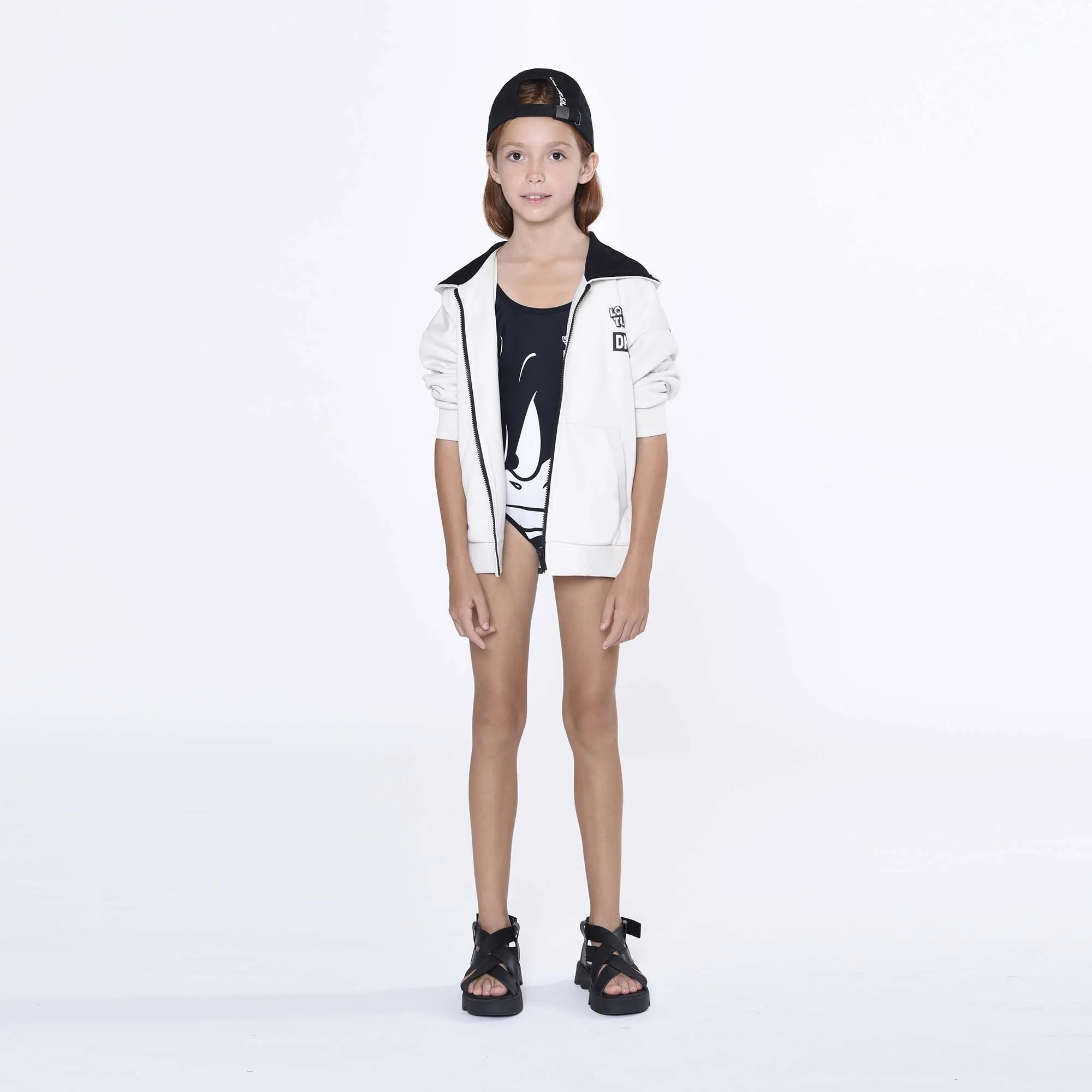 DKNY Chaqueta unisex con capucha
