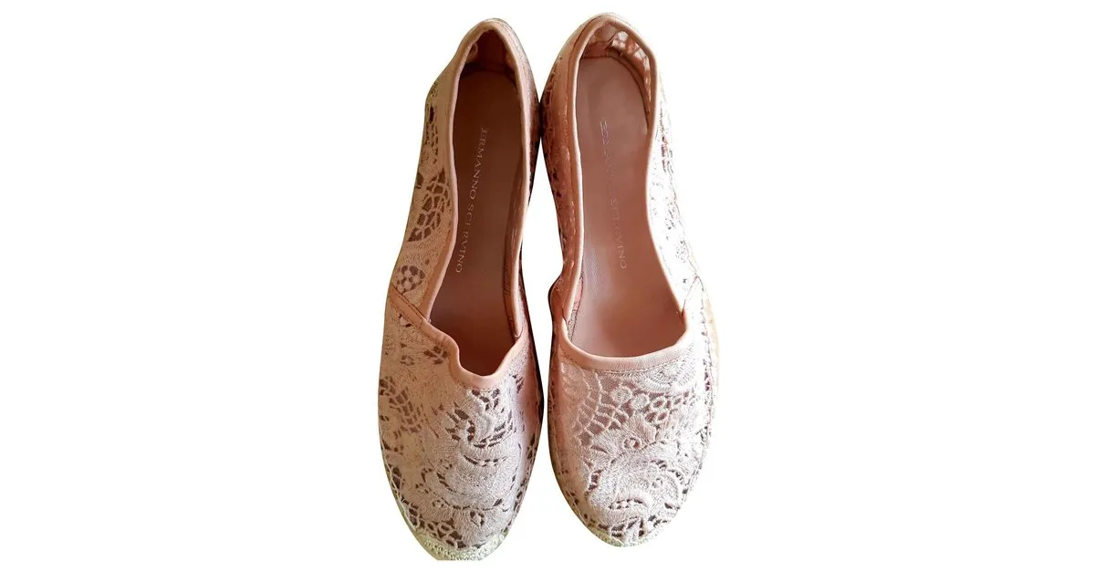 Ermanno Scervino Alpargatas Melocotón 