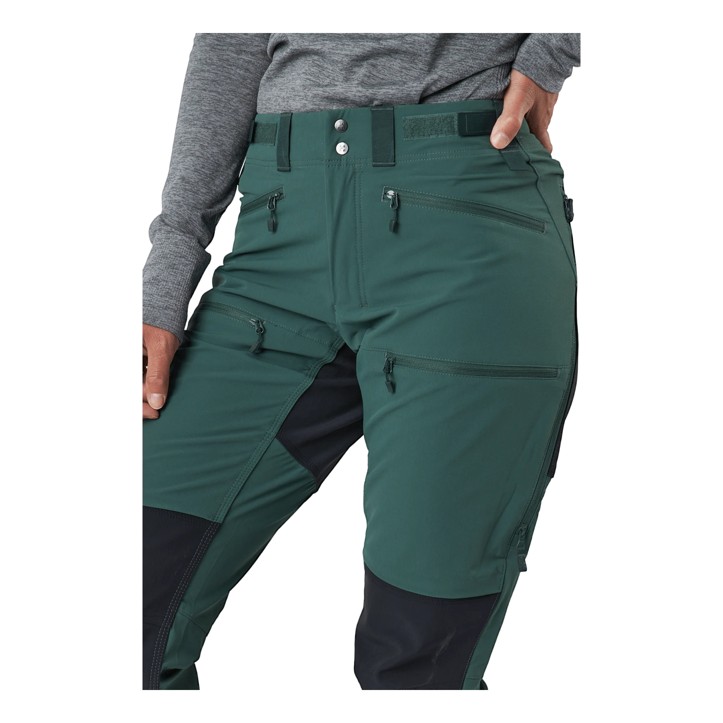Haglöfs Rugged Standard Pant Women Fjell Green/true Black