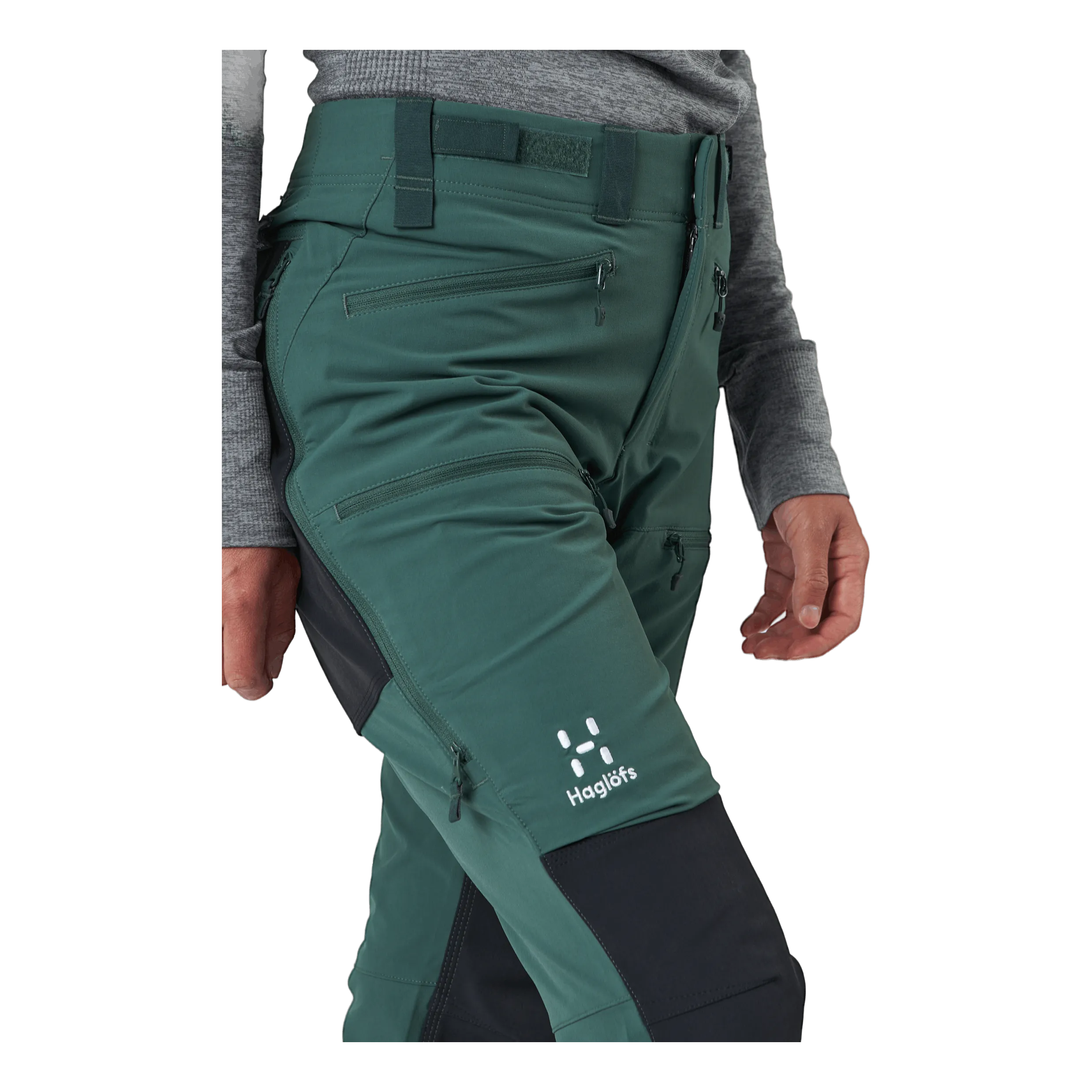 Haglöfs Rugged Standard Pant Women Fjell Green/true Black