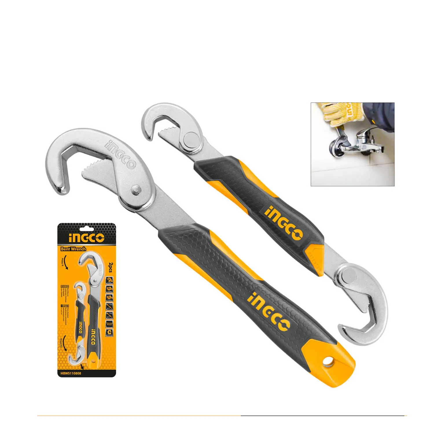 JUEGO LLAVE INGCO 2PZ 9-32MM HBWS110808