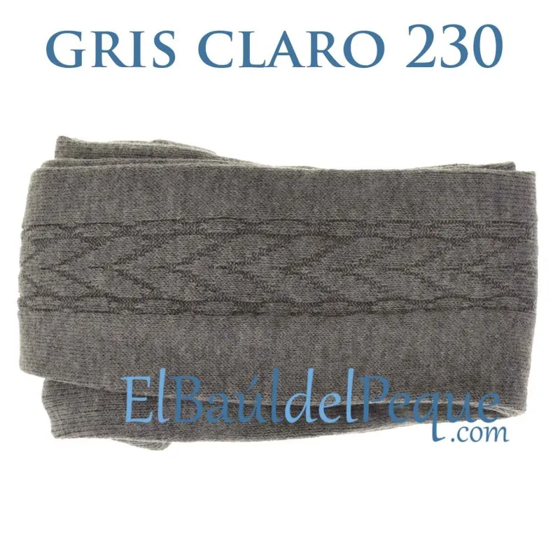 Leotardo Labrado Lateral Gris Claro 230 de Cóndor
