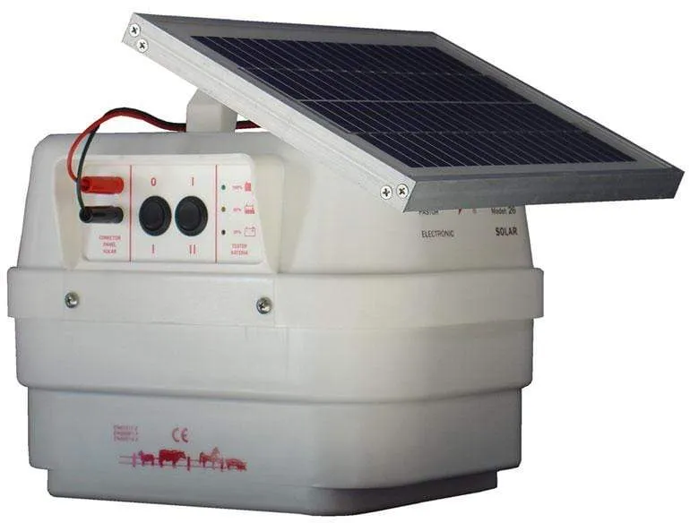 Llampec 26S - Pastor Eléctrico Solar con Batería 12V