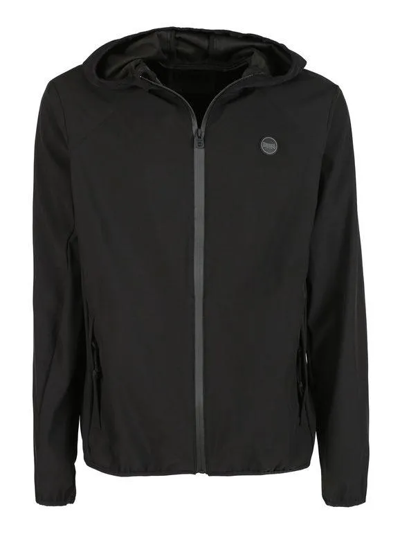 Lonsdale Cortavientos de hombre con capucha y cremallera completa