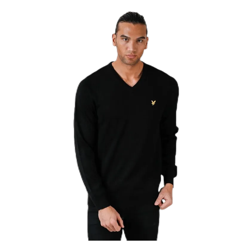 Lyle&scott V-Neck Pullover Black