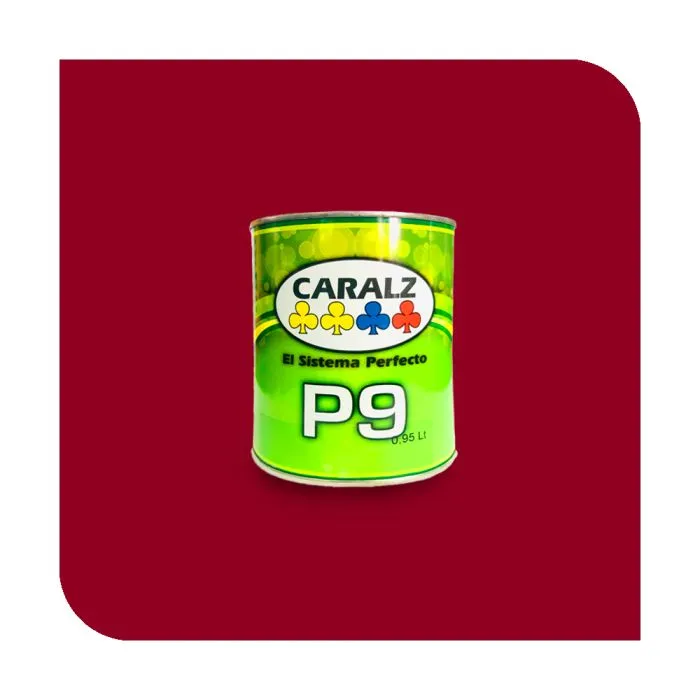 plster rojo oscuro trnsp 351 0.95lt caralz