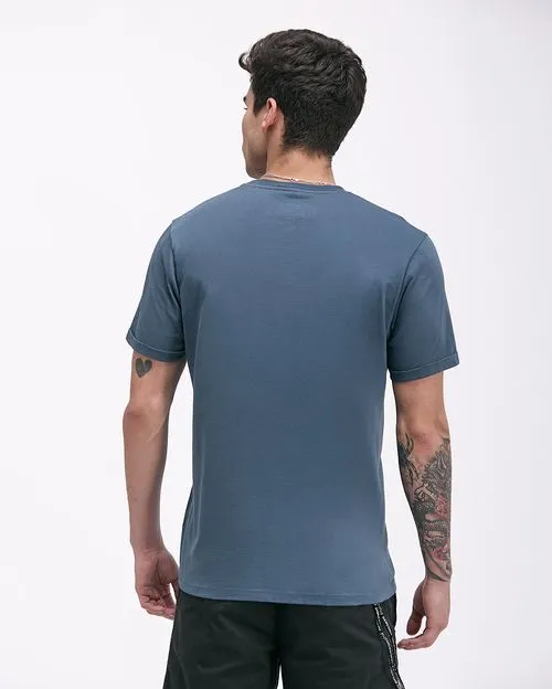 Polo Hombre Pockets Azul Pacífico