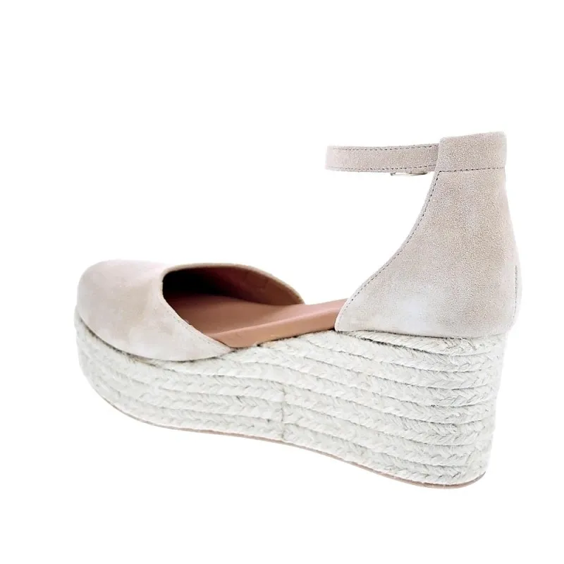 Popa Alpargatas Mujer Cantalar Serraje Beige