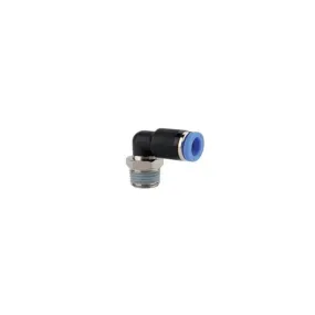 Racor PL codo macho 6-1/8" giratorio