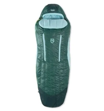 Saco de dormir para mujer NEMO Disco Womens 30 Reg (Verde/Azul)