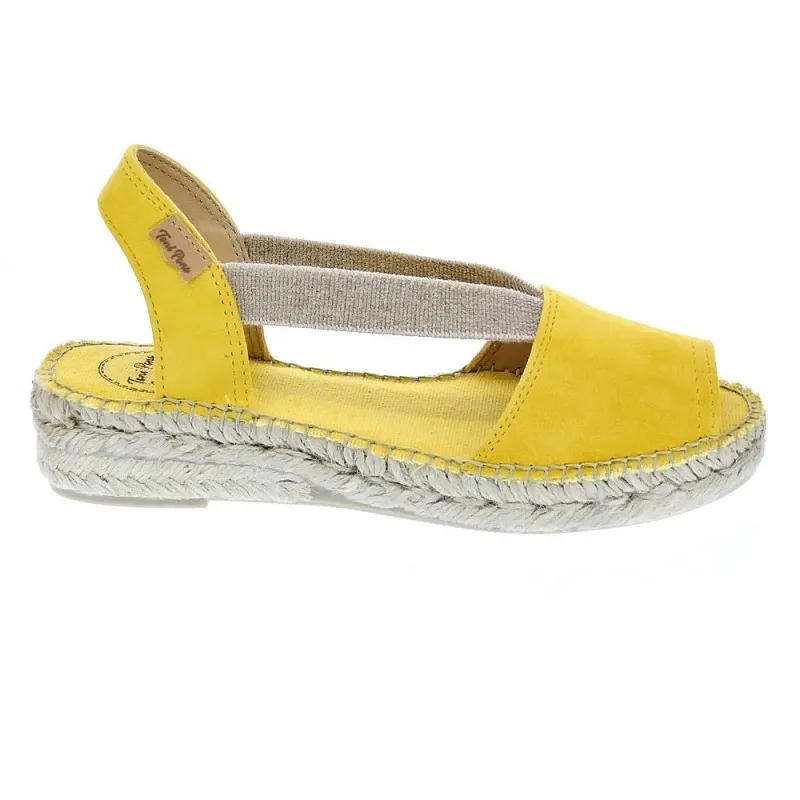 Toni Pons Alpargatas Mujer Ella Amarillo
