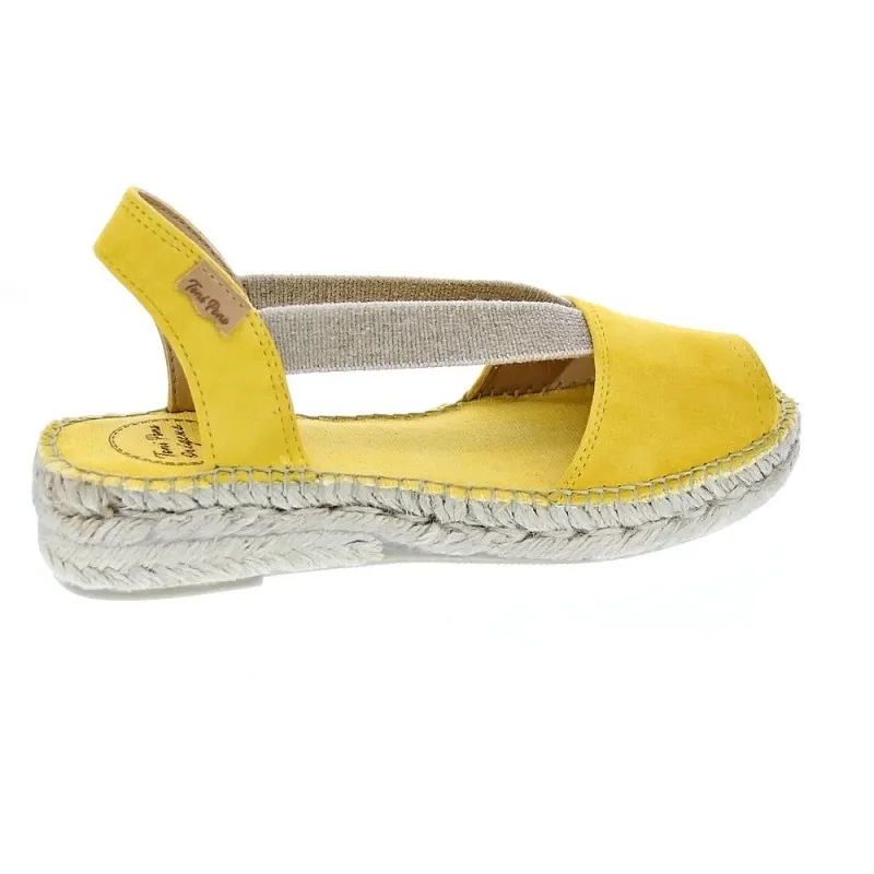 Toni Pons Alpargatas Mujer Ella Amarillo