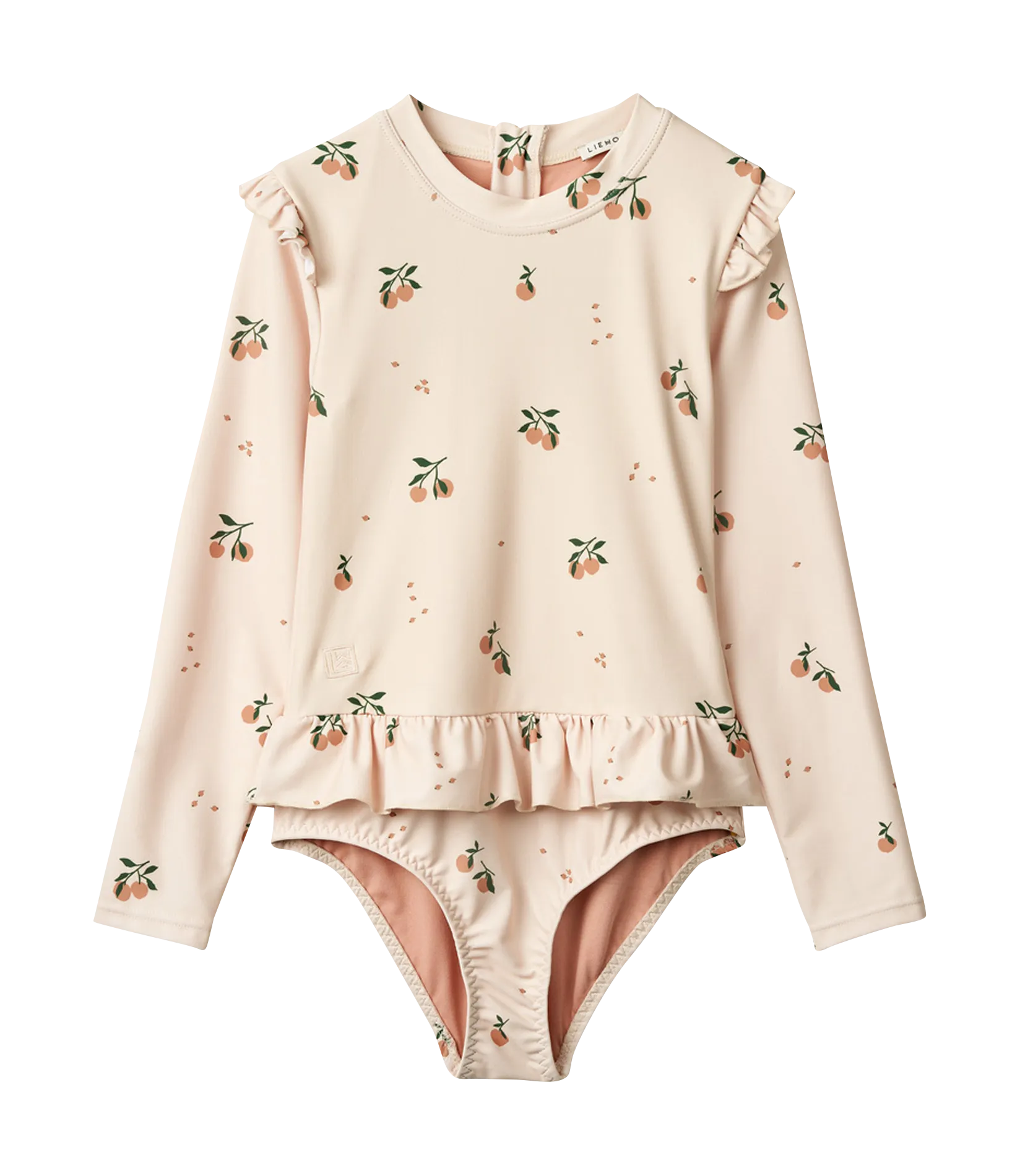 Traje de baño estampado en rosa
