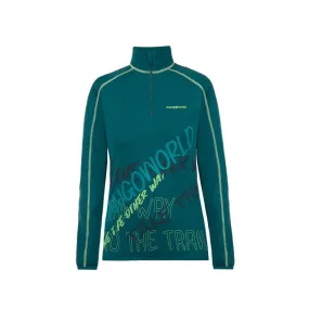 Trangoworld PULLOVER GRUVAZ VERDE OSCURO