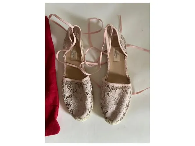 Valentino Alpargatas Rosa 