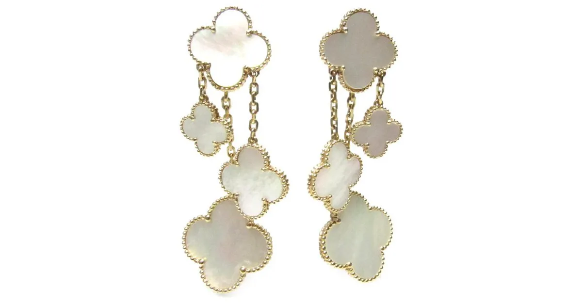 Van Cleef & Arpels alambra Dorado 