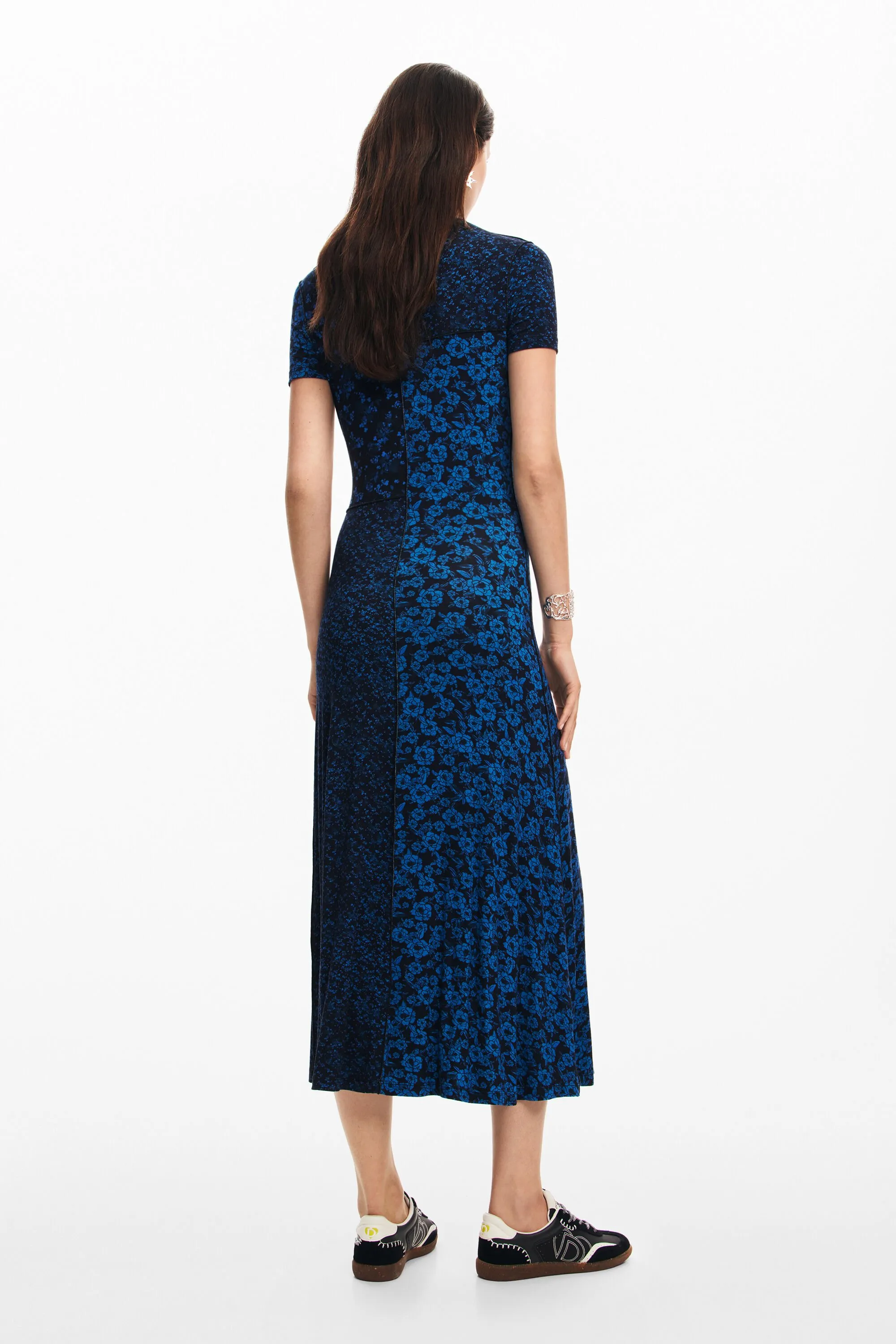 Vestit midi flors