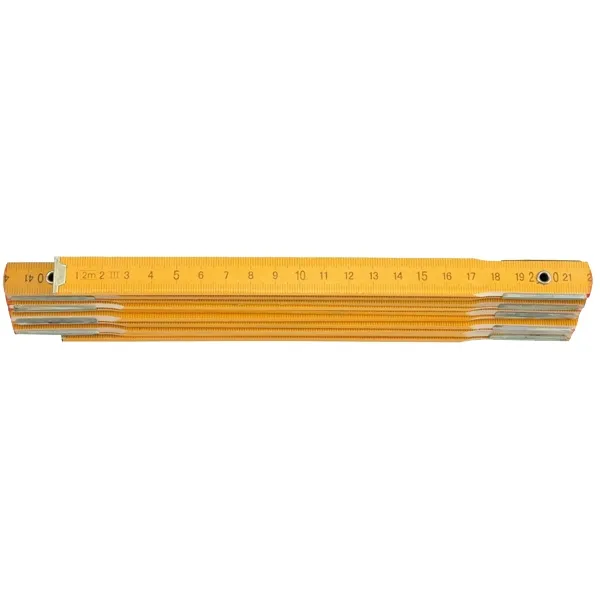 Vorel - 15010 - Doble metro de carpintero, 1 m, madera