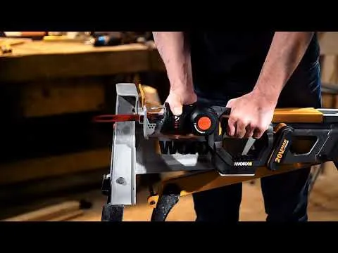 WORX NR WX550 - Sierra sable y de calar con batería 20V-2.0Ah